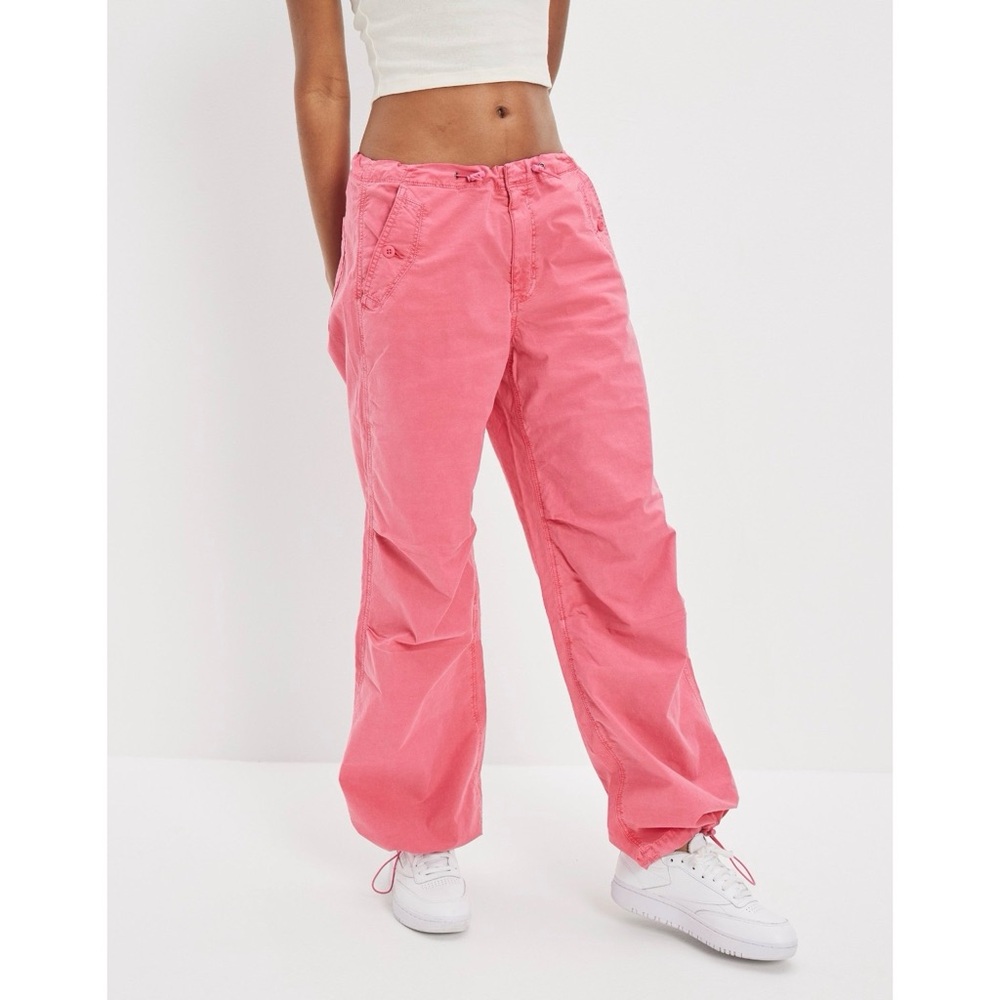 AE Baggy Pants in Pink Size XS